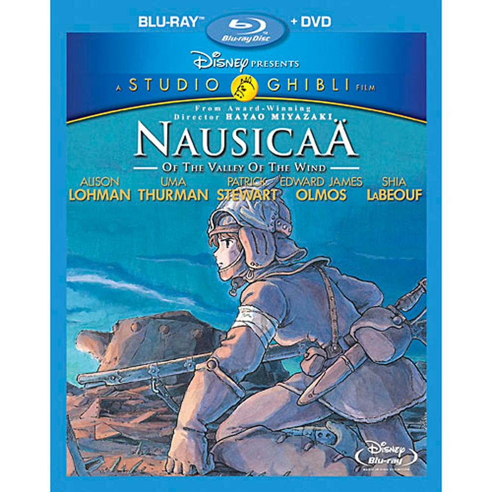 Nausicaa of the Valley of the Wind 2-Disc Blu-ray and DVD