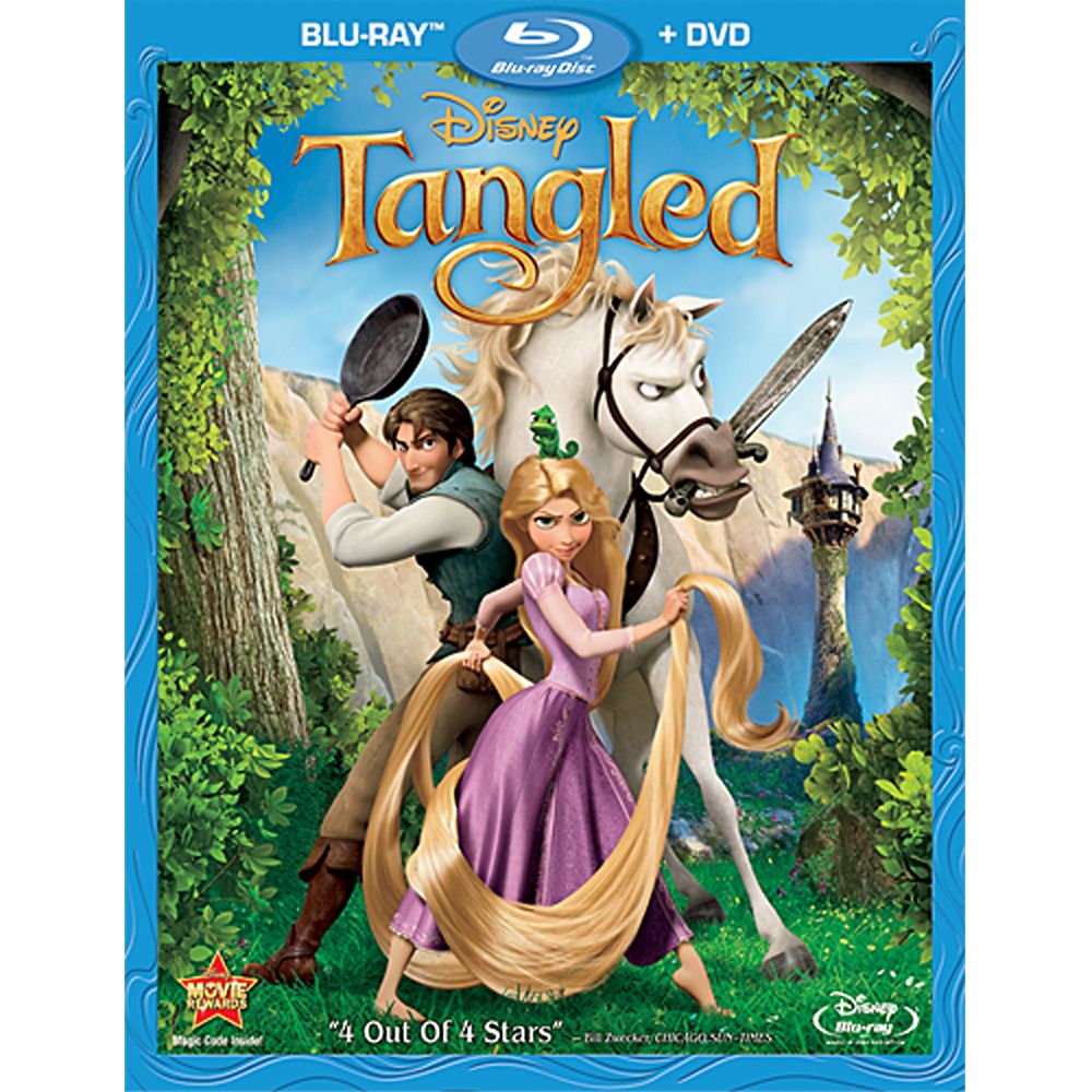 Tangled 2-Disc Blu-ray and DVD