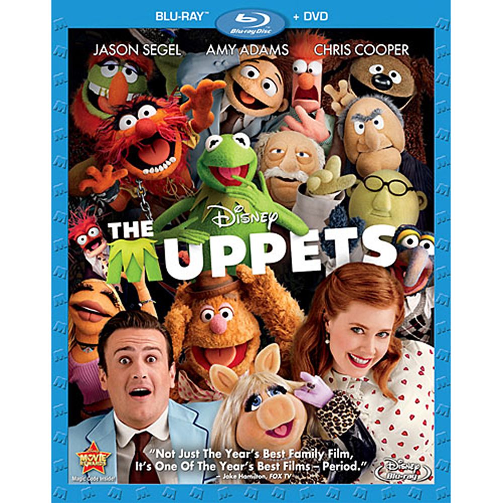 The Muppets 2-Disc Blu-ray and DVD