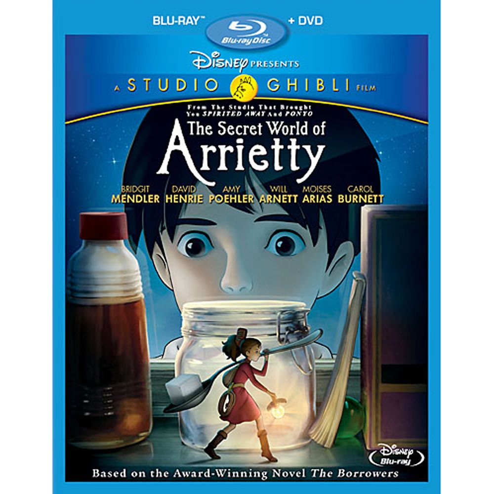 The Secret World of Arrietty 2-Disc Blu-ray and DVD