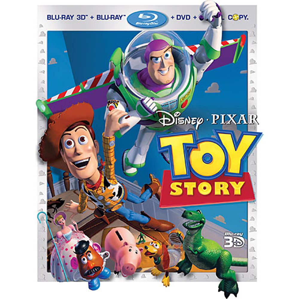 Toy Story 4-Disc 3D Blu-ray, Blu-ray, DVD and Digital File