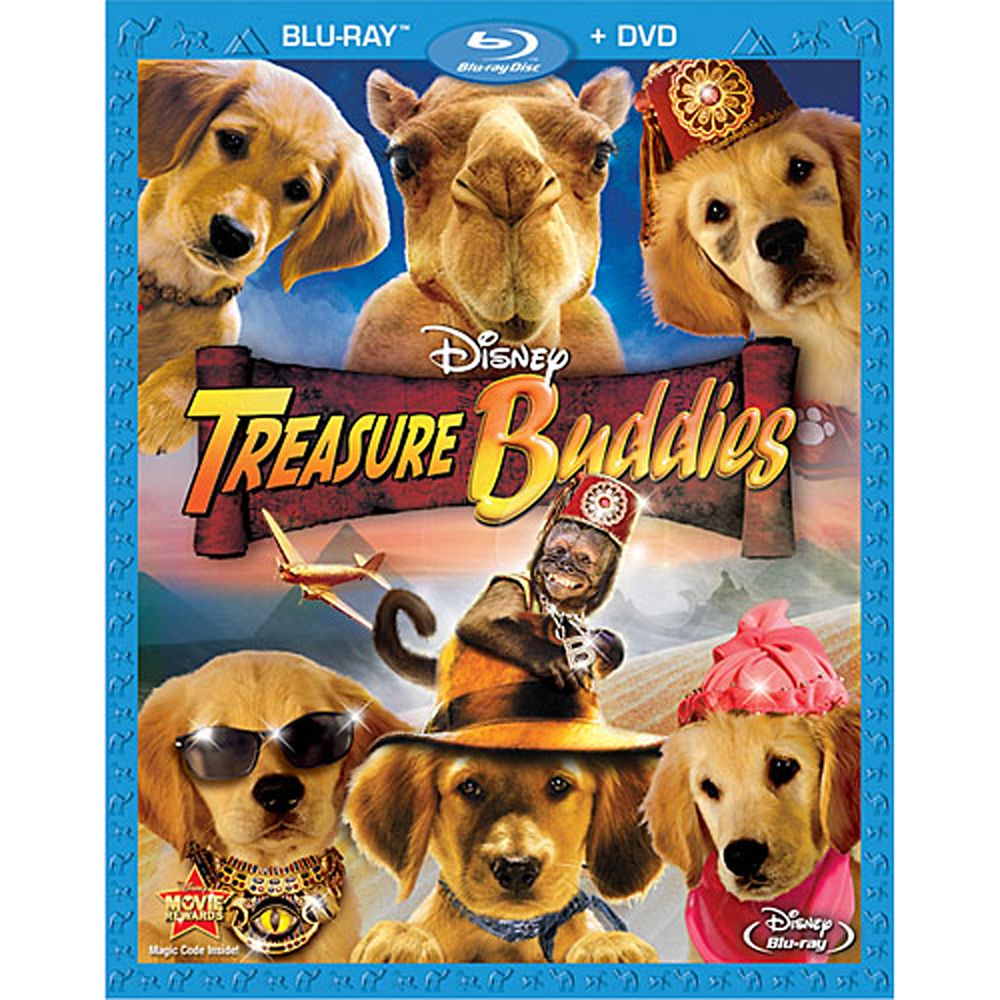 Treasure Buddies 2-Disc Blu-ray and DVD