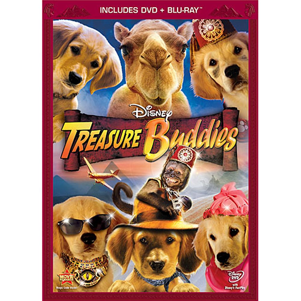 Treasure Buddies 2-Disc Blu-ray and DVD