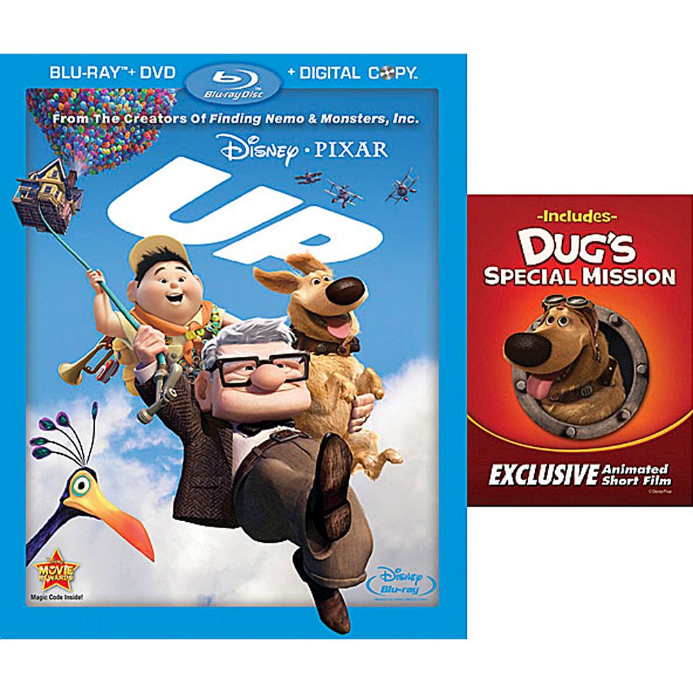 Up 4-Disc Blu-ray, DVD and Digital File