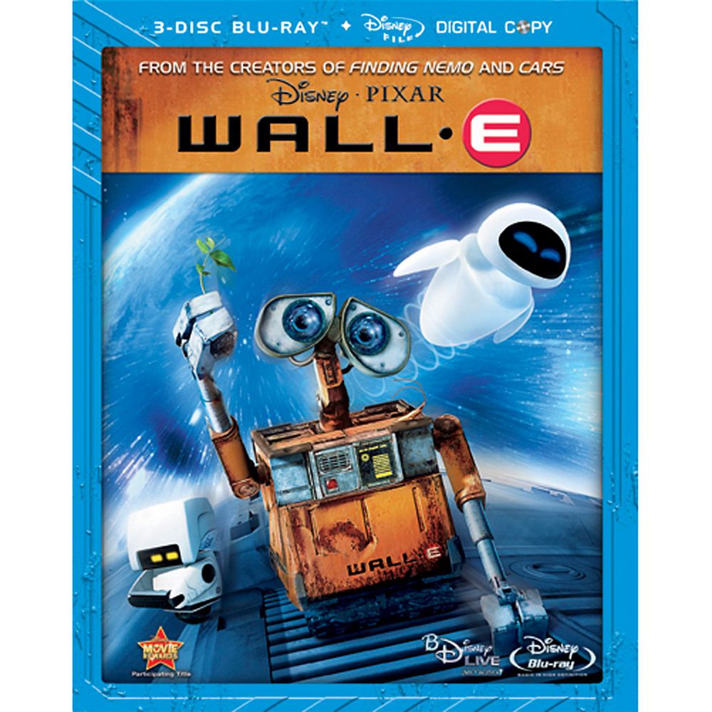 Wall-E Collectors Edition 3-Disc Blu-ray DVD and Digital File