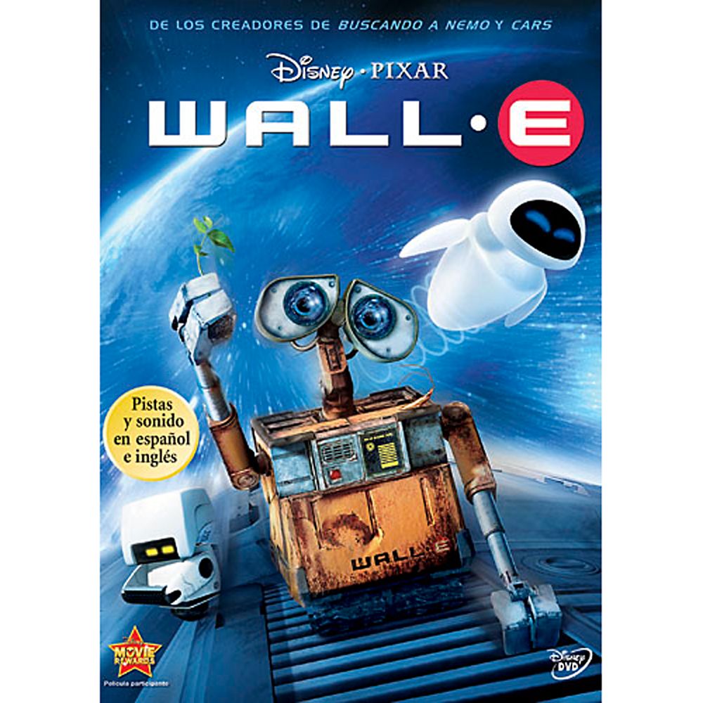 Wall-E Spanish DVD