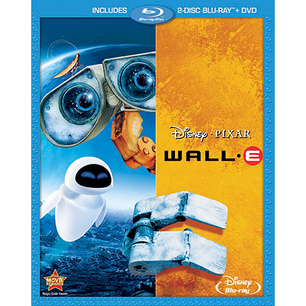 Wall-E 3-Disc Blu-ray and DVD