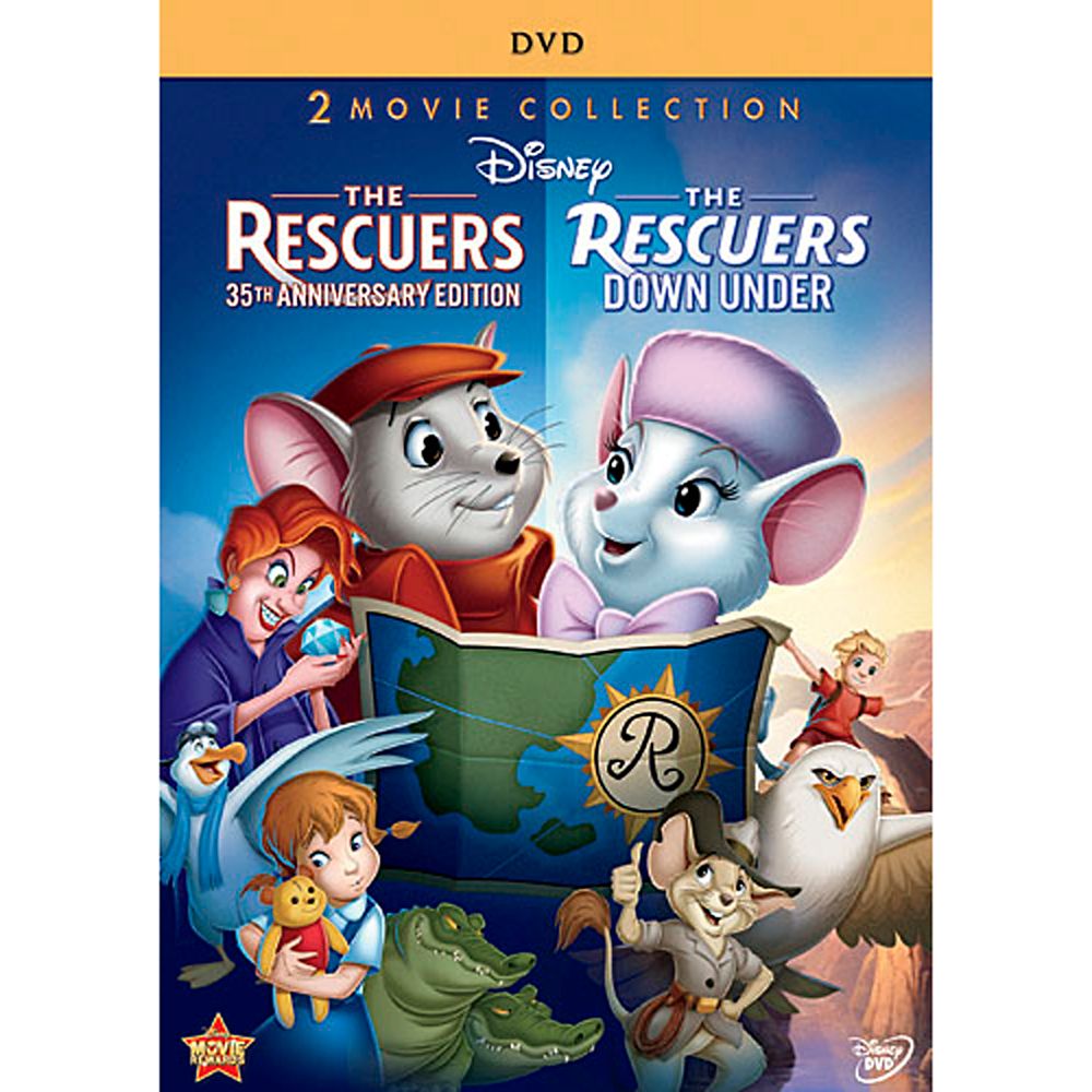 The Rescuers and The Rescuers Down Under DVD 35th Anniversary Edition