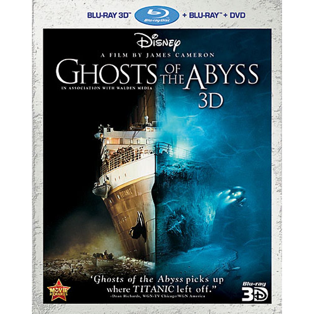 Ghosts of the Abyss 3-D + Blu-ray + DVD