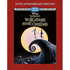 Tim Burtons The Nightmare Before Christmas 3-D Blu-ray 3-Disc Combo Pack