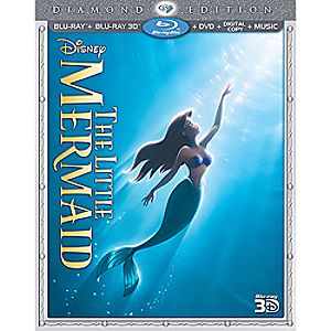 The Little Mermaid 3-D Blu-ray 3-Disc Diamond Edition