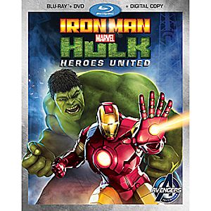 Iron Man and Hulk: Heroes United Blu-ray 2-Disc Combo Pack