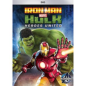 Iron Man and Hulk: Heroes United DVD