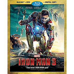 Iron Man 3 Blu-ray Combo Pack + Digital Copy