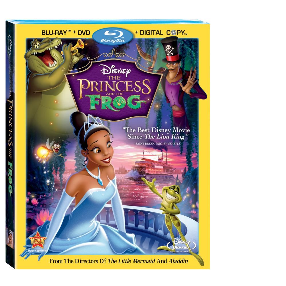 Pre-Order The Princess and the Frog Special Edition 3-Disc Combo Pack Blu-ray&trade; (Blu-ray + DVD + DisneyFile*)