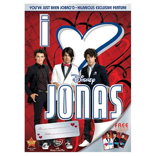 JONAS: I Heart JONAS DVD