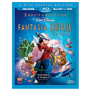Pre-Order Fantasia 4-Disc Combo Pack Blu-ray (Fantasia BD & DVD and Fantasia 2000 BD & DVD)
