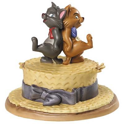 WDCC ''Kickin' Kittens'' Berlioz and Toulouse Figurine