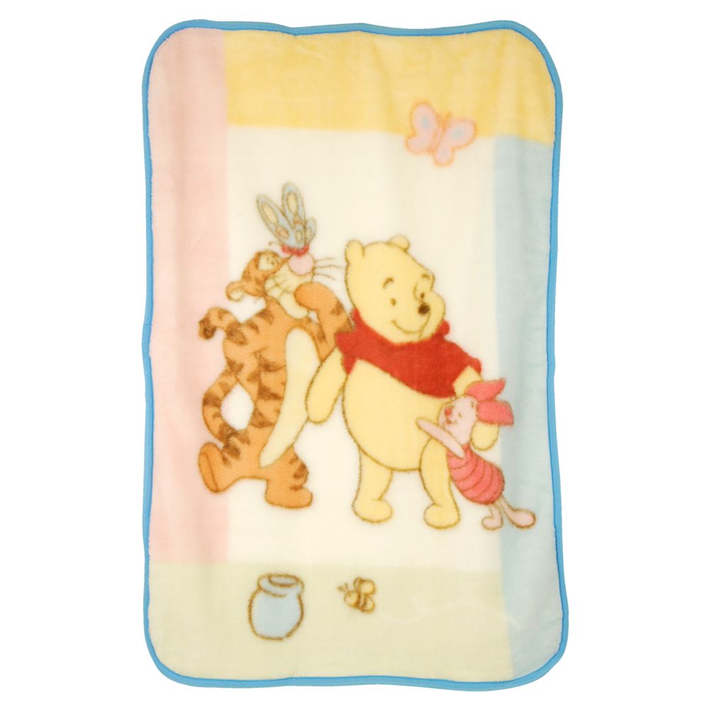 Splendid Day Pooh Disney Baby Luxury Plush Throw Blanket