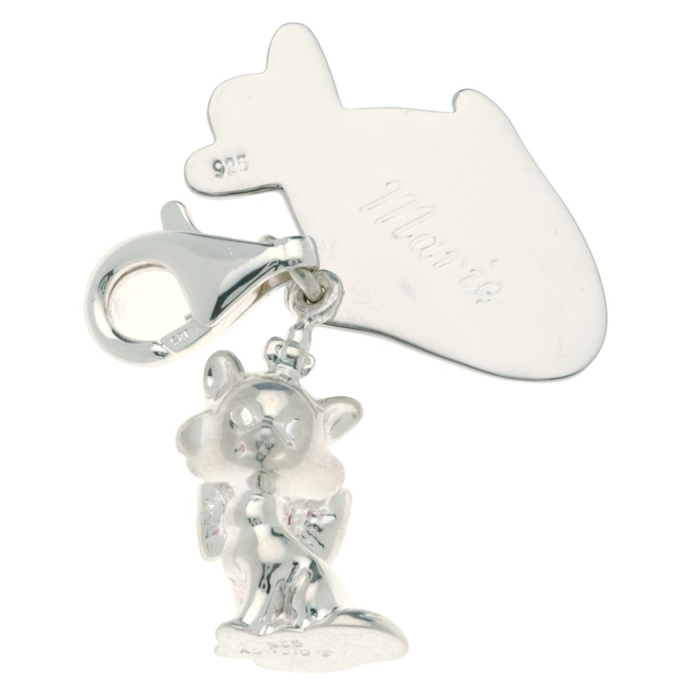 Marie Fish Personalized Sterling Silver Pet Tag