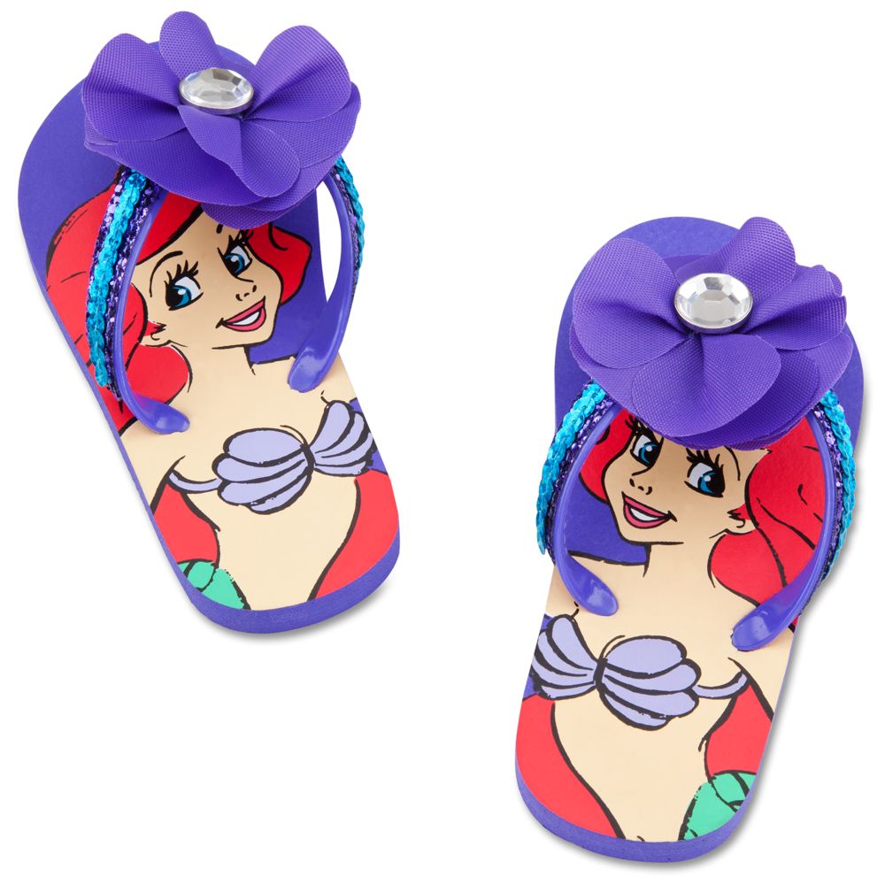 Ariel Flip Flops for Girls