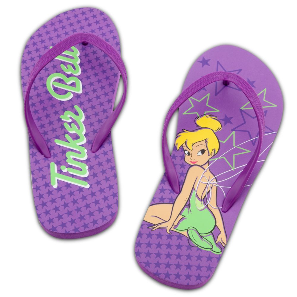Tinker Bell Flip Flops for Women