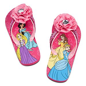 Disney Princess Flip Flops for Girls