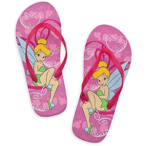 Tinker Bell Flip Flops for Women