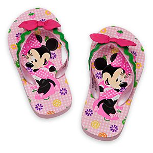 Minnie Mouse Clubhouse Flip Flops for Girls