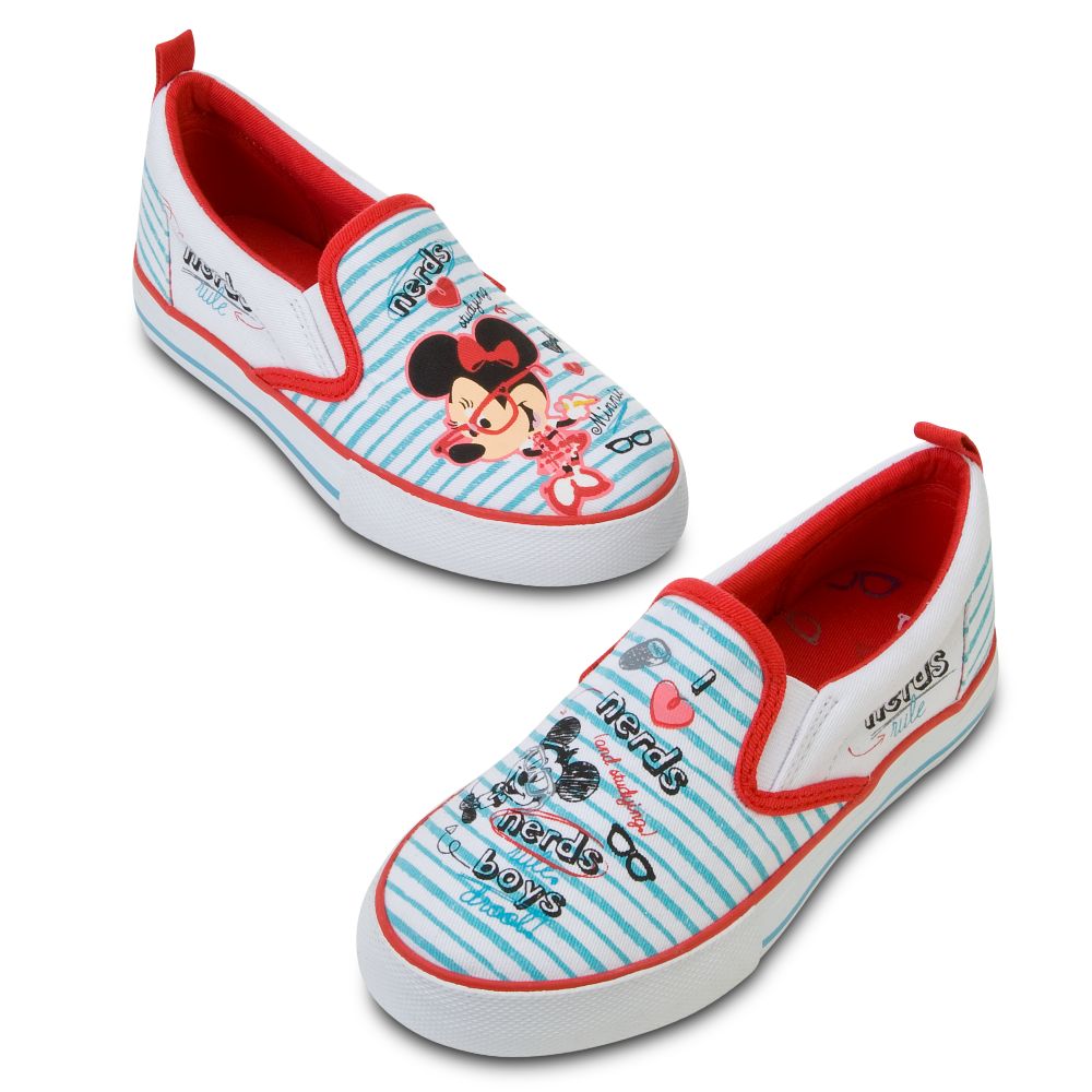 Nerds Mickey and Minnie Mouse Sneakers for Girls