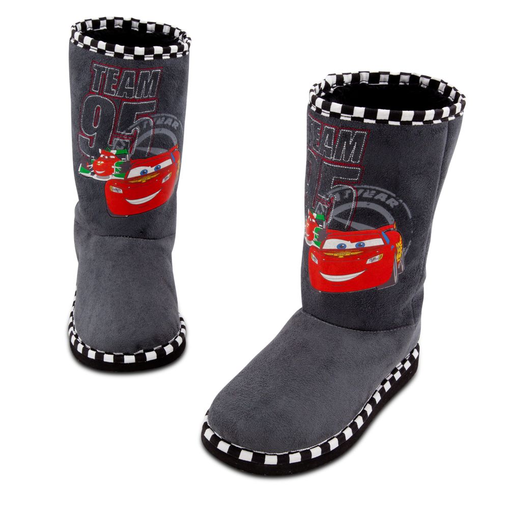 Sherpa-Lined Team 95 Cars 2 Boots for Boys