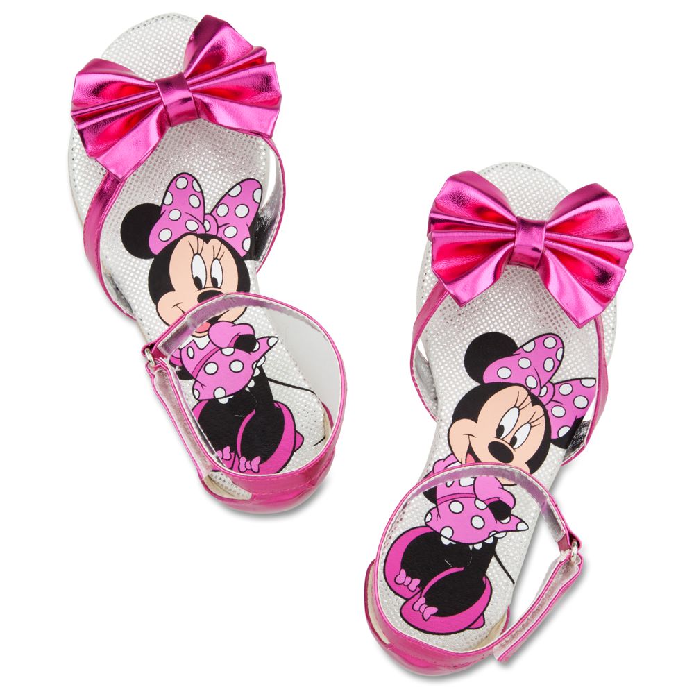 Deluxe Minnie Mouse Sandals for Girls