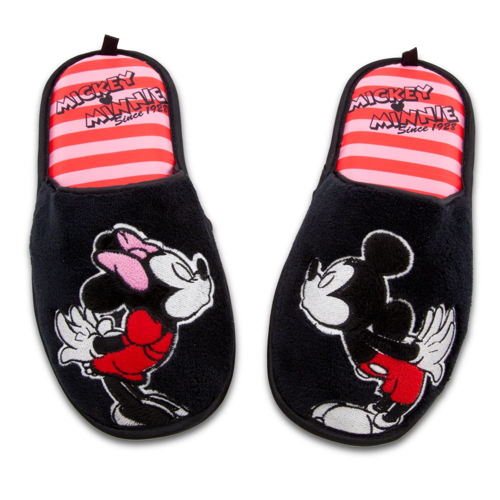 Minnie and Mickey Mouse Slippers for Women