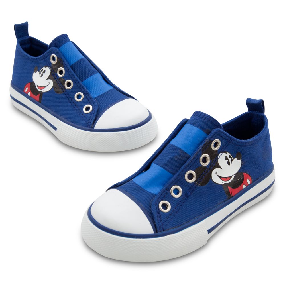 Slip-On Mickey Mouse Sneakers for Boys