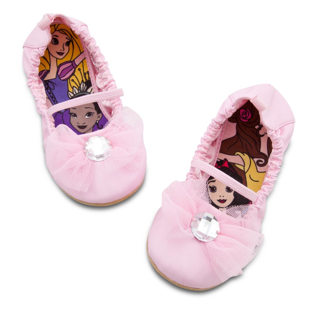 Pink Ballet Flat Disney Princess Shoes for Girls