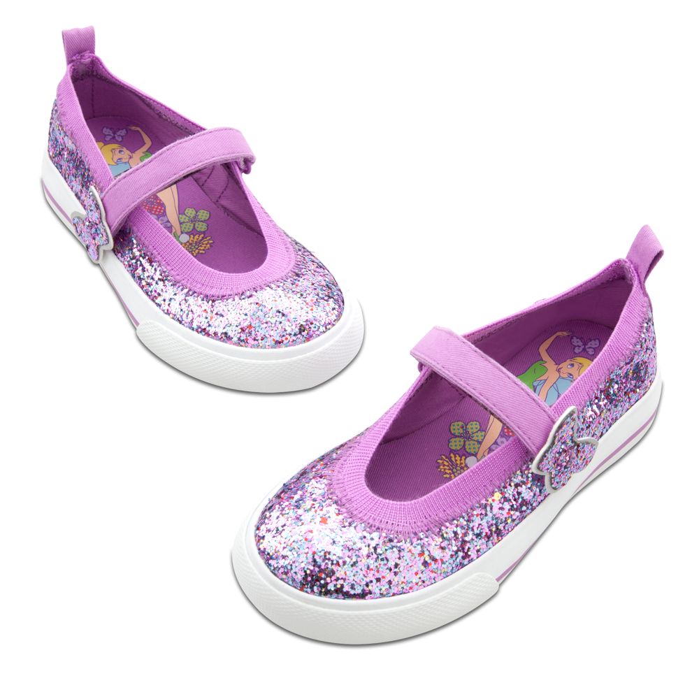 Glitter Tinker Bell Sneakers for Girls