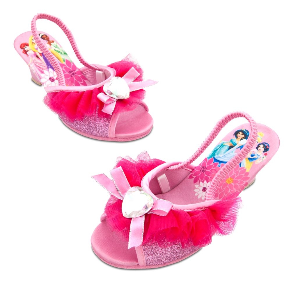 Dressy Disney Princess Slippers for Girls