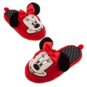 Minnie Mouse Deluxe Slippers for Girls