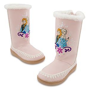 Anna and Elsa Boots for Girls - Frozen