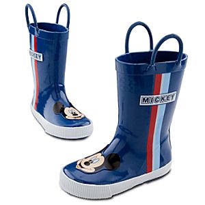 Mickey Mouse Rain Boots for Toddler Boys