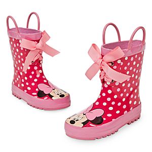 Minnie Mouse Pink Rain Boots