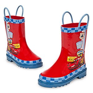 Lightning McQueen Rain Boots for Boys
