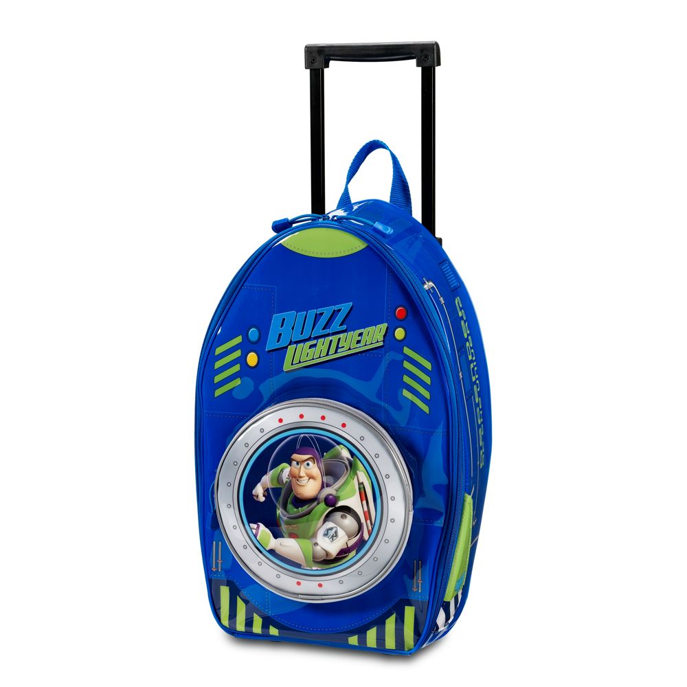 Rocket Ship Buzz Lightyear Rolling Luggage