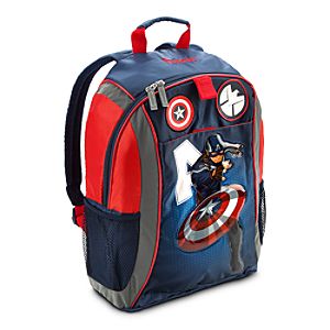 Back to School Backpacks for Boys |Captain America Backpack - Personalizable