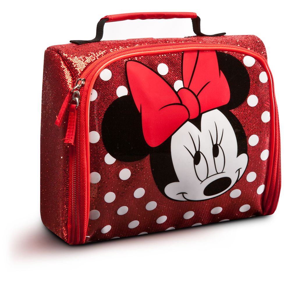 Minnie Mouse Lunch Tote -- Red