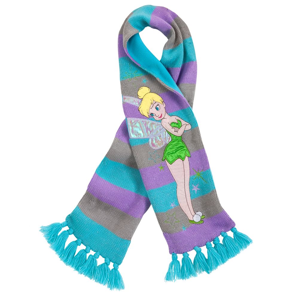 Warm Wear Tinker Bell Scarf for Girls
