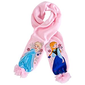 Anna and Elsa Scarf for Girls - Frozen