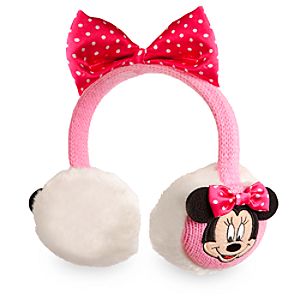 Minnie Mouse Ear Muffs for Girls
