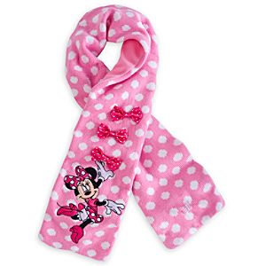 Minnie Mouse Scarf for Girls - Personalizable