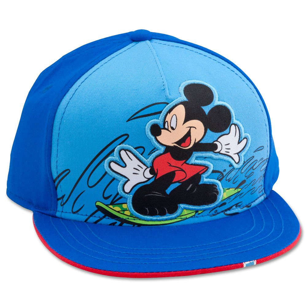Personalizable Summer Brights Mickey Mouse Baseball Cap for Kids